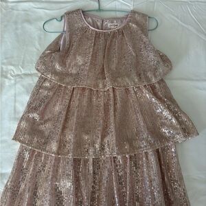 Cat & Jack Pink Sequin Dress